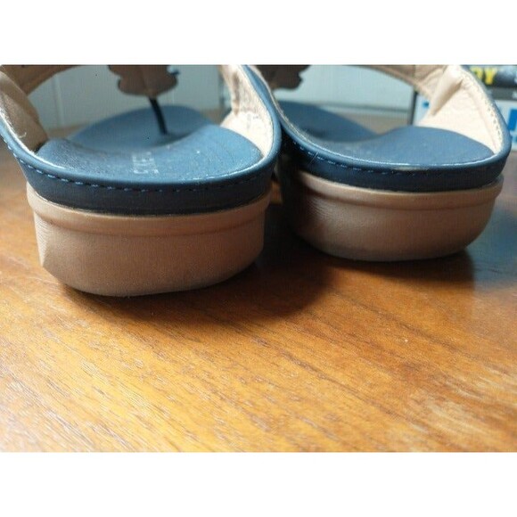 Siketu Womens Sandals Navy Blue 38 US 7.5 - Picture 4 of 6